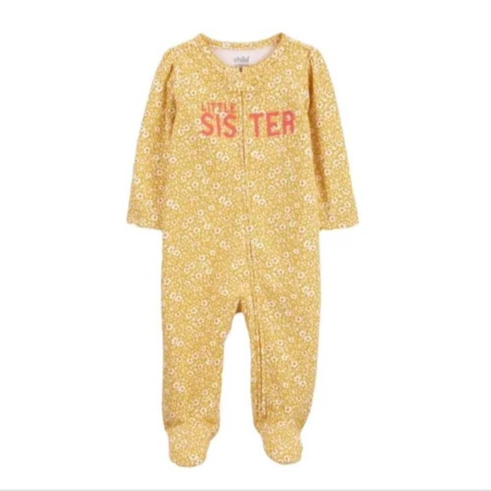 Child of Mine Carters Baby 0-3 Months Little Sister Sleep & Play One Piece 376